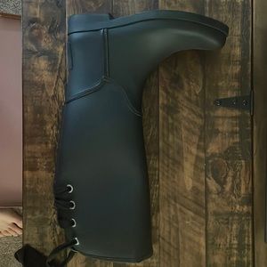 Coach Tristee rain boots size 10